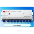 45-862MHz 20dB 8 way CATV Amplifier 1 in 8 out